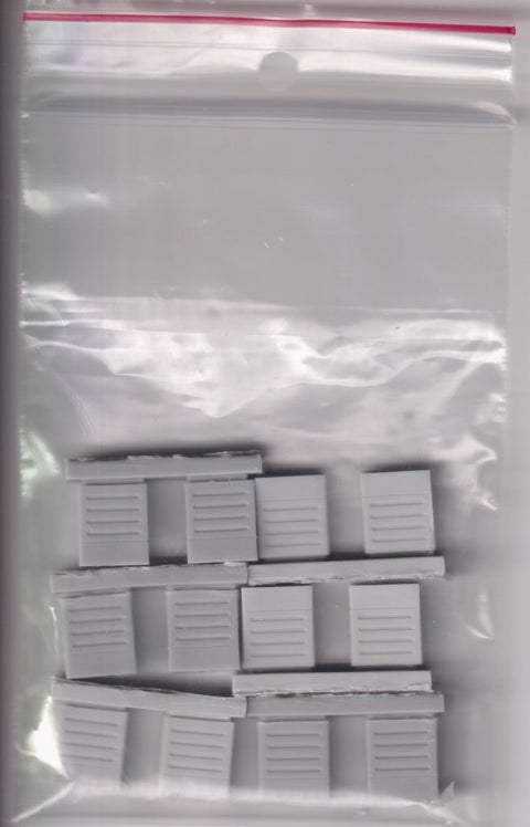 パンツァーアート RE35-569 1/35 37mm Flak37 高射砲用金属製弾薬箱(12個入)