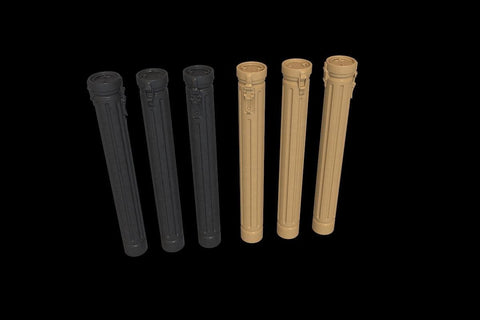 パンツァーアート RE35-614 1/35 75mm KwK40用金属製弾薬コンテナ (12個入)