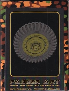 パンツァーアート RE35-667 1/35 M3スカウトカー ロードホイール (グッドイヤー)