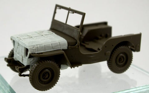 パンツァーアート RE35-713 1/35 ウィリスジープ 冬季 キャンバス カバー