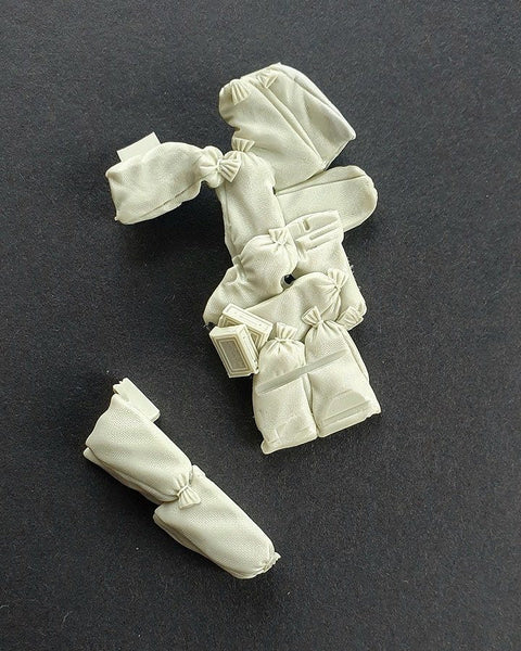 パンツァーアート RE35-720 1/35 ウィリスジープ フロア・ウインドスクリーン サンドバッグセット