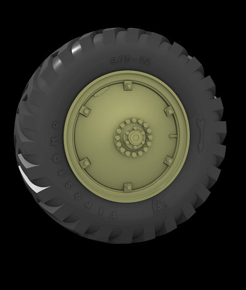 パンツァーアート RE35-734 1/35 M39チャバ ロード ホイール (ファイアストーン)