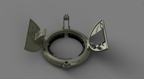 パンツァーアート RE35-761 1/35 シャーマン 75mm コマンダーキューポラ(イギリス型)