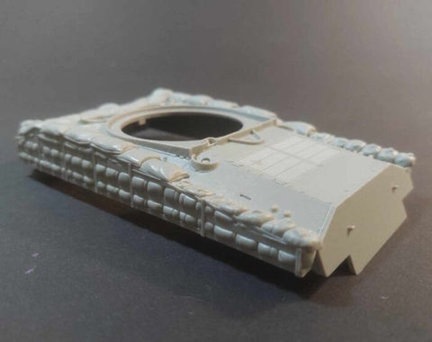 パンツァーアート RE35-768 1/35 シャーマン M4A3 VVSS車体 フレーム・サンドバッグアーマー付