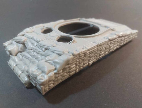 パンツァーアート RE35-769 1/35 シャーマン M4A3 HVSS車体 フレーム・サンドバッグアーマー付