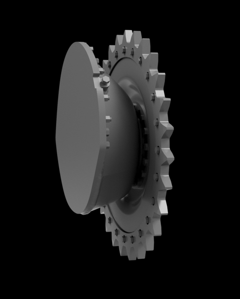 パンツァーアート RE35-786 1/35 ll号戦車 a型 ホイールセット