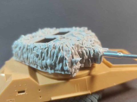 パンツァーアート RE35-800 1/35 AC ハンバー Mk IV 砲塔 ヘシアンネット付