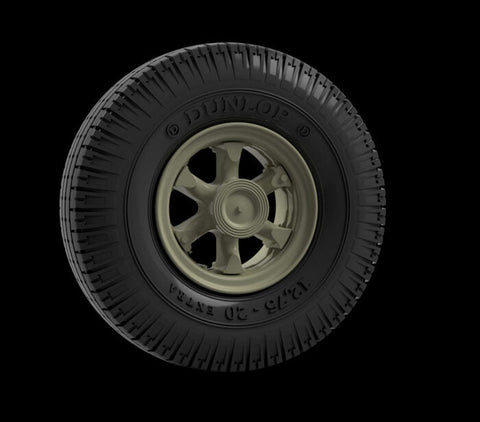 パンツァーアート RE35-802 1/35 フォマーグ 8LR 9tトラック ロードホイール(ダンロップ)