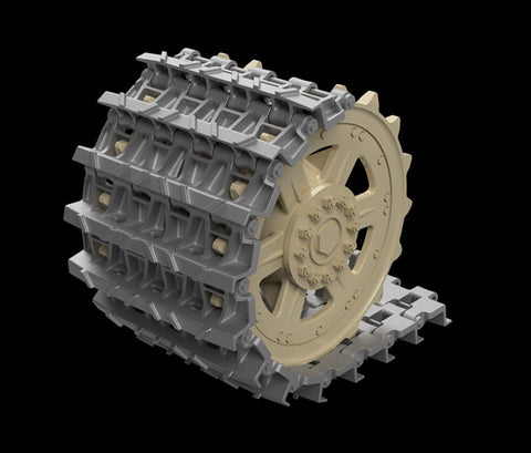 パンツァーアート TR35-018 1/35 E-25駆逐戦車履帯 + ドライブホイール付