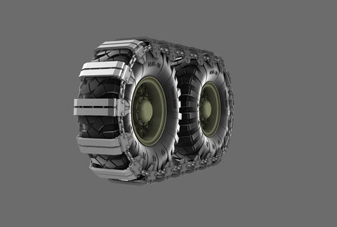 パンツァーアート TR35-028 1/35 スキャンメル 雪・泥濘地用履帯