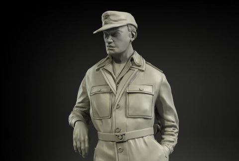 パンツァーアート FI35-002 WWII 1/35 ドイツ武装親衛隊戦車兵 カモフラージュオーバーオール No2