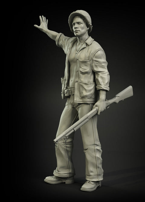 パンツァーアート FI35-013 1/35 WWII アメリカ陸軍戦車兵 PTO (太平洋戦域) トレンチガン装備