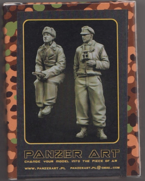 パンツァーアート FI35-050 1/35 武装親衛隊 戦車 オフィサー ハリコフ セット
