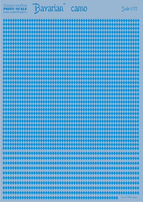 プリントスケール 009-camo 1/72 バイエルン迷彩