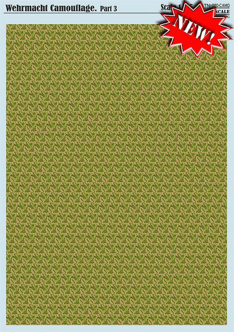プリントスケール 020-camo 1/35 ドイツ国防軍のカモフラージュ パート3