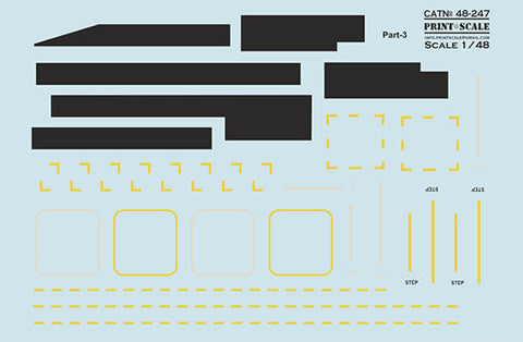 プリントスケール 48247 1/48 ボーイング・バートル107 Part 3
