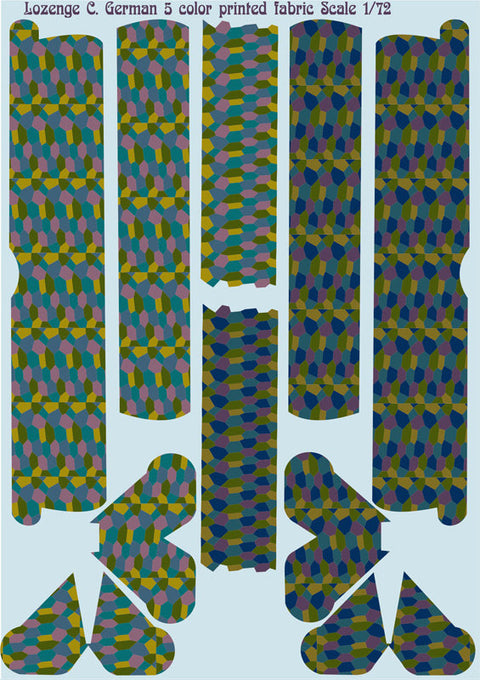 プリントスケール 72-024 1/72 フォッカー DVII Part 1 コンプリートセット