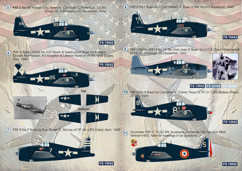 プリントスケール 72-094 1/72 グラマン F6F ヘルキャット