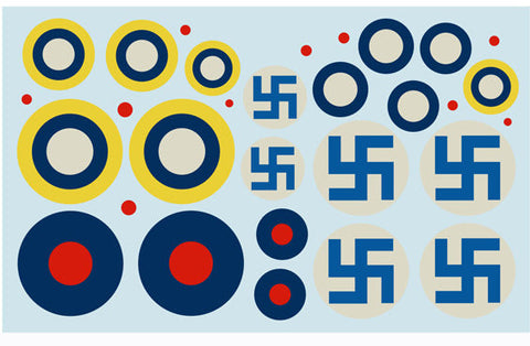 プリントスケール 72-100 1/72 ブリストル ブレニム コンプリートセット