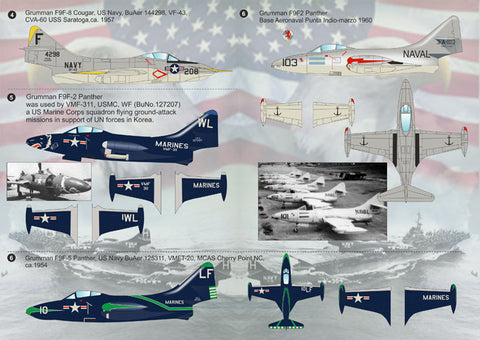 プリントスケール 72-113 1/72 グラマンF9Fパンサー