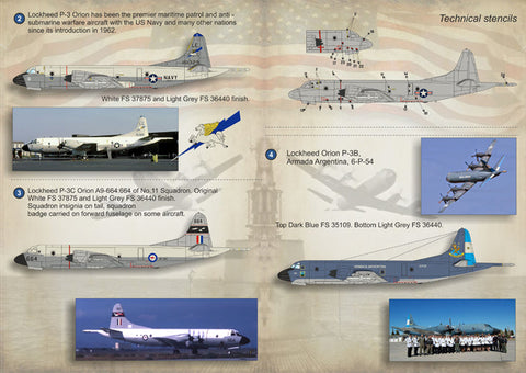 プリントスケール 72-132 1/72 ロッキード P-3 オリオン