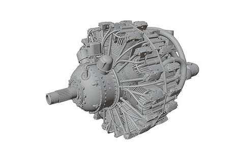 プリントスケール PSR72017 1/72 プラット・アンド・ホイットニー R-2800 ダブルワスプエンジン 1基