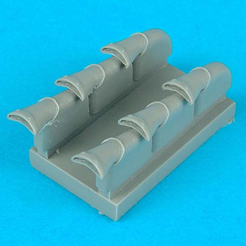 クイックブースト 32019 1/32 スピットファイア Mk.V 排気管 ハセガワ用