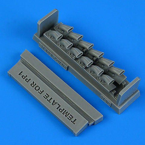 クイックブースト 32297 1/32 Bf 109F-2/4/6 排気管(HASEGAWA用)