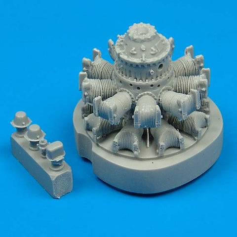 クイックブースト 48019 1/48 F8Fベアキャット エンジン(P&W R-2800-34W)アカデミー用(アカデミー用)