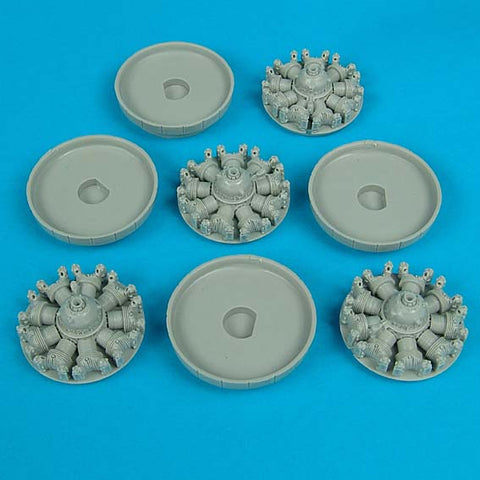 クイックブースト 48039 1/48 B-17G エンジン(P&W R-1820)(レベル / MONOGRAM用)