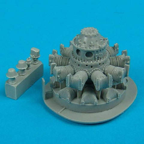 クイックブースト 48045 1/48 F4U-4B コルセア エンジン P&W R2800-18W アカデミー用(アカデミー用)