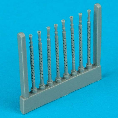 クイックブースト 48047 1/48 ランカスター 機銃 丸型放熱口銃身 ルイス7.7mm タミヤ用(タミヤ用)