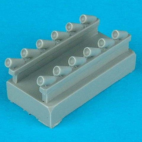 クイックブースト 48063 1/48 スピットファイア F Mk.22/24 排気管(エアフィックス / エデュアルド用)