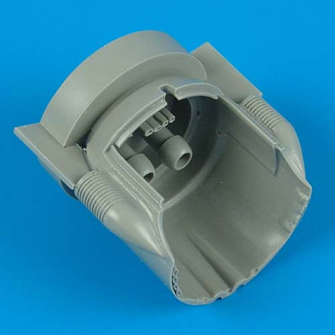 クイックブースト 48124 1/48 Fw190A-5/A-6 熱帯用カウリングと排気管(エデュアルド用)