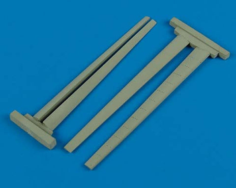 クイックブースト 48210 1/48 メッサーシュミット Bf110C/D 前縁スラット(エデュアルド用)