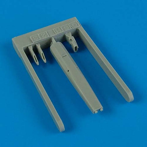 クイックブースト 48390 1/48 MiG-21 フィッシュベッド 後期型用 GSh-23 23mm 2連機関砲(エデュアルド用)