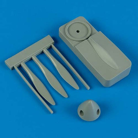 クイックブースト 48400 1/48 ハリケーン デ・ハビランド プロペラ(ハセガワ用)