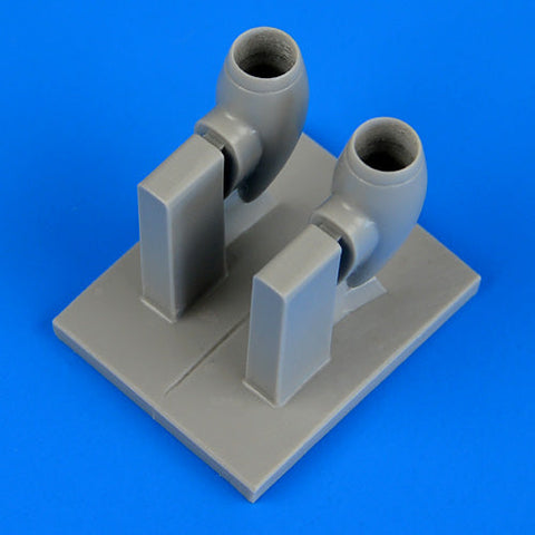 クイックブースト 48549 1/48 P-38 ライトニング 過給器空気取入口(ハセガワ用)