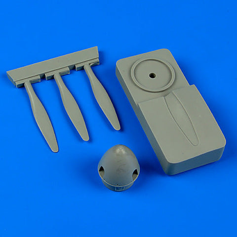 クイックブースト 48626 1/48 スーパーマリン スピットファイア Mk.V デ・ハビランド プロペラ(エアフィックス用)