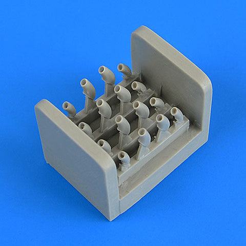 クイックブースト 48708 1/48 ペトリヤコフ Pe-2 排気管(ZVEZDA用)