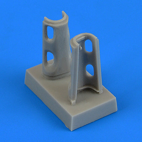 クイックブースト 48726 1/48 メッサーシュミット Bf109G 脚収納部(エデュアルド用)