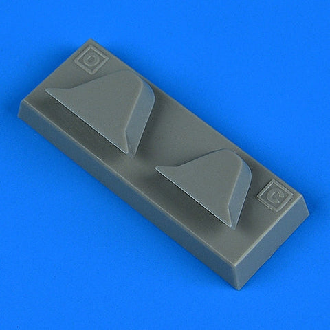 クイックブースト 48921 1/48 ホーカーハリケーン ヘッドレスト裏の修整スパイン(ハセガワ用)