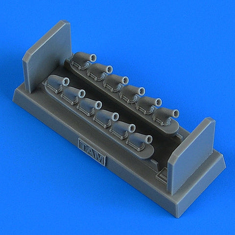 クイックブースト 48929 1/48 P-51D マスタング エキゾースト(タミヤ用)