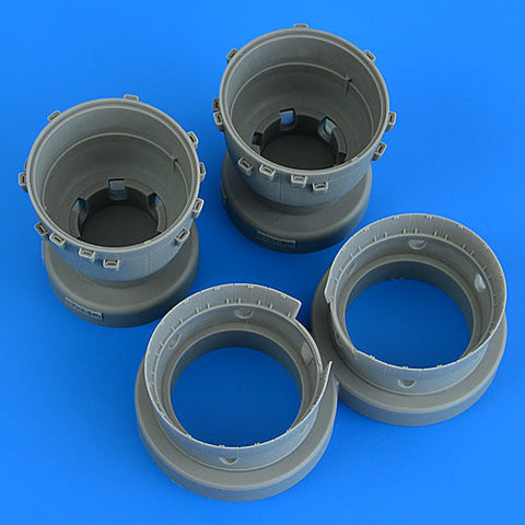 クイックブースト 49060 1/48 B-25J エンジンカウリング/冷却フラップ (閉状態)(HKモデル用)