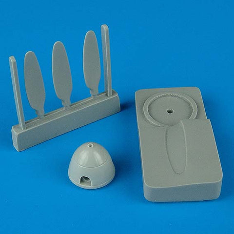 クイックブースト 72076 1/72 メッサーシュミット Bf109G-6 1/72 木製プロペラ (ハセガワ用)