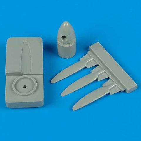 クイックブースト 72132 1/72 ハリケーン Mk.II プロペラとスピナー(ハセガワ用)