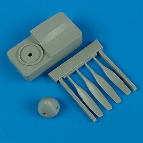 クイックブースト 72378 1/72 F-51 ムスタング プロペラ(タミヤ用)