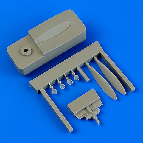 クイックブースト 72499 1/72 ポリカルポフ I-153 チャイカ プロペラB(ICM用)