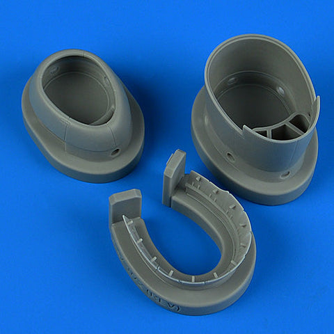 クイックブースト 72686 1/72 P-47D/M サンダーボルト カウリング(冷却フラップ開状態)(レベル用)