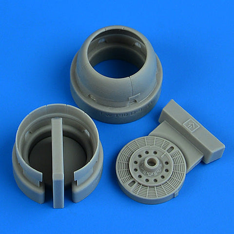 クイックブースト 72688 1/72 フォッケウルフ Fw190D-9 カウリング・冷却フラップ (オープン)(IBG用)